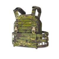 Gilet tactique style LBT VP-010, porte-plaques léger et respirant avec système Molle 6094 découpé au laser, pliable et portable pour la chasse