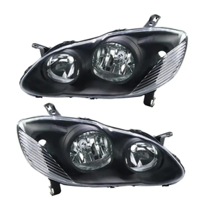 2003 Corolla USA ไฟหน้าสีดำเงาสำหรับ <span class=keywords><strong>Toyota</strong></span> Corolla Matrix <span class=keywords><strong>2004</strong></span> 2002สำหรับ Corolla 2002ไฟหน้าแบบทันสมัย - Product Image 3