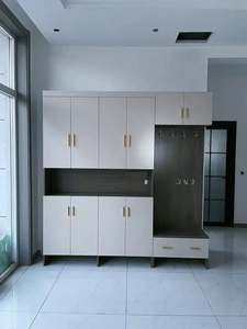 Contemporary Modern Design Wood Panel <b>Shoe</b> Cabinet for Home Bedroom Dining Living Room or School Furniture - Product Image 5