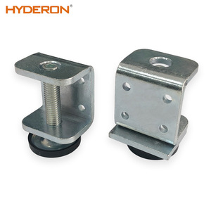 Pieds de meuble réglables en métal Hyderon, pieds en acier robustes pour le soutien des meubles - Product Image 1