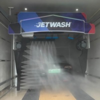Machine de lavage de voiture électrique sans contact économique en acier inoxydable, pression de 150 bars, système automatique intelligent sans surveillance