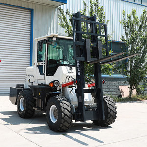 Ngoài Trời Nhỏ Diesel Xe Nâng Ba Mast Xe Nâng Tập Tin Đính Kèm Để Bán - Product Image 6