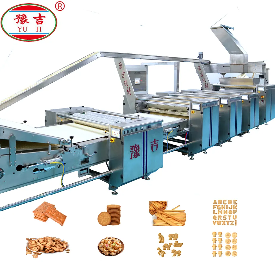 2024 đa chức năng Biscuit Máy Cracker Biscuit máy nóng bán Biscuit Kem kẹp máy làm