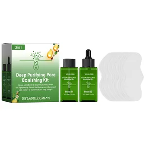 Herbicos Productos para el cuidado de la piel Refinar los poros Eliminar espinillas Reponer e hidratar Esencia Tea Tree Oil Clear Blackheads Set