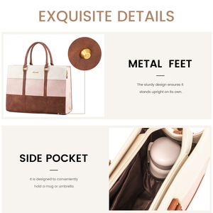 LOVEVOOK Set di Borse da <span class=keywords><strong>Donna</strong></span> dal Design Elegante, Borse da <span class=keywords><strong>Ufficio</strong></span> <span class=keywords><strong>per</strong></span> Signore, <span class=keywords><strong>Borsa</strong></span> a Tracolla Impermeabile di Lusso, <span class=keywords><strong>Borsa</strong></span> Tote <span class=keywords><strong>per</strong></span> Laptop da <span class=keywords><strong>Donna</strong></span> - Product Image 5