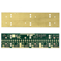 Fabrication de circuits imprimés haute fréquence Rogers 5880/4350B, assemblage de circuits imprimés, 1 à 64 couches, cuivre 2 oz, finition de surface ENIG/HAL, 1 pièce
