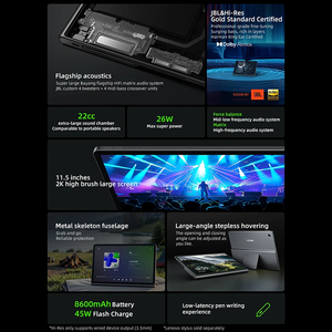 Tablet PC TB-351FU Ienovo Xiaoxin Pad <span class=keywords><strong>Studio</strong></span> de 11.5'' con MTK Helio G99, 8GB de RAM, 256GB de ROM, Altavoces de Audio de Alta Resolución y Batería de 8600mAh - Product Image 2