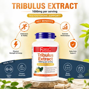 Formule personnalisée 1000mg d'extrait de Tribulus Terrestris, soutien vitalité et énergie, boost d'énergie et d'endurance pour adultes, 150 capsules - Product Image 4
