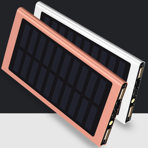 Banco de energía Solar portátil impermeable, batería <span class=keywords><strong>externa</strong></span> de 10000mah, USB Dual, 20000mah, <span class=keywords><strong>para</strong></span> Iphone - Product Image 4