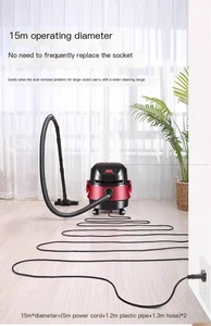 Bagless Wet & Dry <b>Drum</b> Vacuum Cleaner with 20L Capacity for Car Outdoor Household Hotel Use - Product Image 5