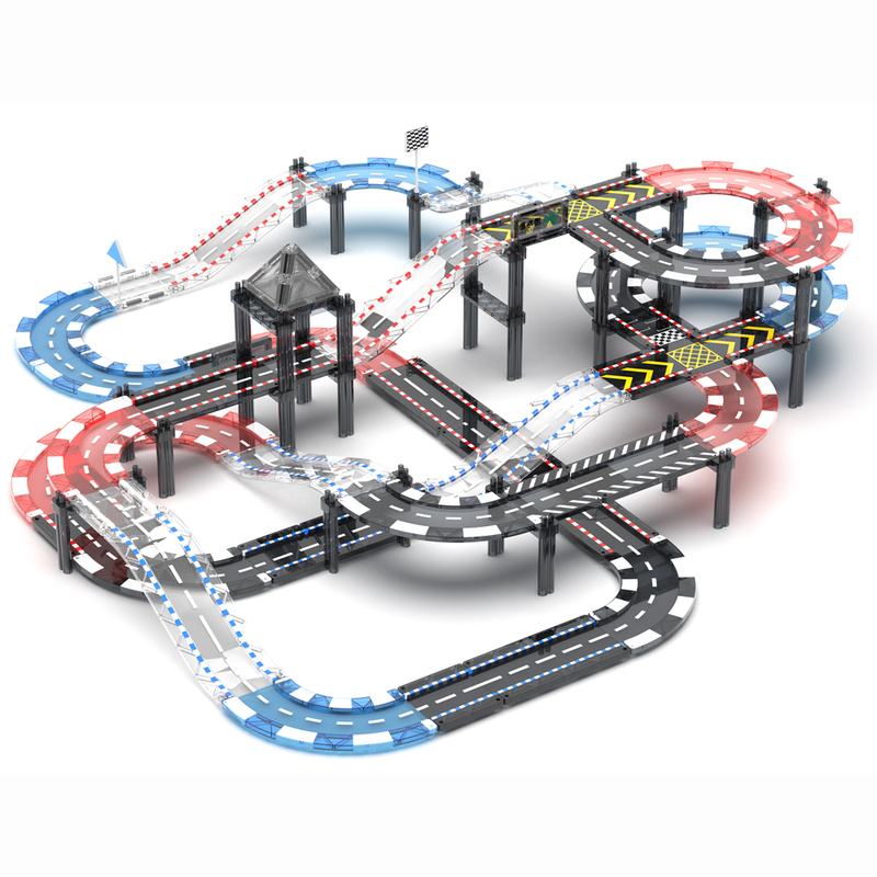 Magnetic Race Track Toys Car Tracks