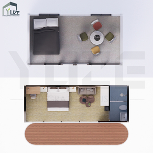 Maison de couchage préfabriquée à structure légère contemporaine Pod de bureau modulaire extérieur - Product Image 3