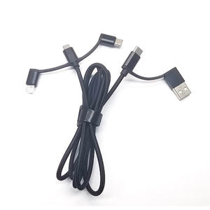 3'ü 1 Arada Tip-C USB Kablosu 3A Hızlı Şarjlı Powerbank Promosyon İş Hediyesi Seti CE ROHS FCC Sertifikalı - Product Image 5