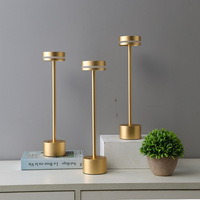 Lampe de table moderne à LED DC alimentée par batterie, commande tactile, hauteur réglable, corps en aluminium contemporain, abat-jour, lumière protectrice pour les yeux
