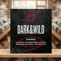 BTS - 1er album régulier [DARK & WILD] CD officiel Kpop Corée, en coréen, adapté à tous les âges