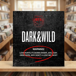 บีทีเอส - อัลบั้มปกติชุดที่ 1 [DARK & WILD] อัลบั้มเคป๊อปเกาหลีของแท้แบบซีดี - Product Image 3