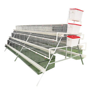 Vente flash : 96/160 poules, équipement d'élevage pour poules pondeuses de type A, <span class=keywords><strong>cages</strong></span> à batterie pour poules pondeuses - Product Image 2