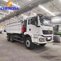 Camion benne lourd 400 CV 50 tonnes pour l'exploitation minière, Shacman X3000 6x4, 10 pneus, automatique, diesel, caméra arrière, à vendre