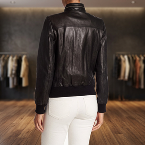 เสื้อแจ็คเก็ตหนังแท้ Leathertex รุ่น Autumn สำหรับนักขี่มอเตอร์ไซค์ แขนยาว พร้อมผ้าทอ ขนาด S-1 - Product Image 3