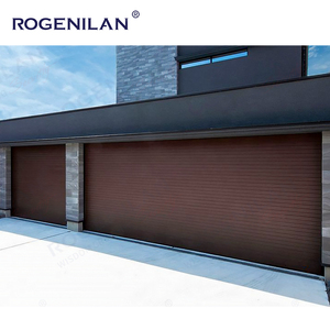 Rogenilan Portes de garage électriques à enroulement rapide en aluminium personnalisées Volets roulants extérieurs à glissement rapide pour la maison - Product Image 4