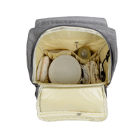Sac à langer imperméable grande capacité, multi-compartiments, sac à dos maternelle et bébé pour mamans en voyage