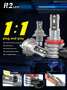 Vendita calda lampadina a Led H11 tipo R2 6000k 25w H11 lampadina per auto H11 Led per 30000 auto per ACURA Chevrolet <span class=keywords><strong>HONDA</strong></span> - Product Image 5