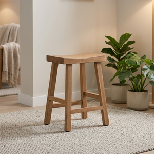 High Quality Outdoor Solid Teak Wood <b>Bar</b> Chair for Home and Restaurant <b>Bar</b> Furniturety - Product Image 1