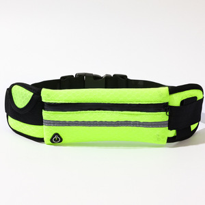 Riñonera Deportiva Personalizada de Nailon Unisex, Bolso de Cintura Cruzado con Patrón de Letras y Cierre de Cremallera - Product Image 4