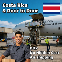 Agente de Envío sin Tarifas Adicionales a Costa Rica, DDP, Carga Aérea, Alibaba-express, Entrega Rápida Puerta a Puerta, Transitario