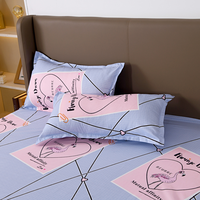 Nouvelle Housse de Coussin Givrée Simple ou Double pour Dortoir Étudiant, Motif Floral et Feuillage, en Polyester, Idéale pour la Chambre à Coucher - Vente Chaude