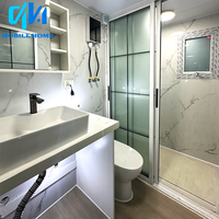 Maison préfabriquée prête à l'emploi en conteneur extensible de 20 pieds 40 pieds 2 3 4 5 chambres à coucher Prix préfabriqué Villa pliable Contenedor Casa Home