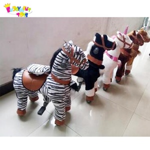 Gran oferta CE/EN71 juguetes de unicornio de peluche mecánicos para niños divertidos juguetes de <span class=keywords><strong>caballo</strong></span> pony a la <span class=keywords><strong>venta</strong></span> - Product Image 4
