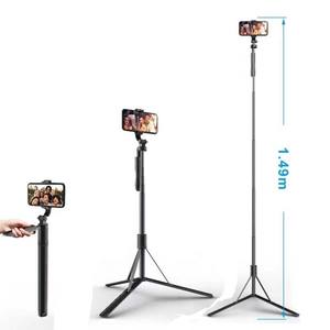 L05 <span class=keywords><strong>Trépied</strong></span> perche à selfie Bluetooth <span class=keywords><strong>grand</strong></span> format 1,49 m de haute qualité, pliable, universel pour caméra GoPro et <span class=keywords><strong>smartphone</strong></span> - Product Image 2
