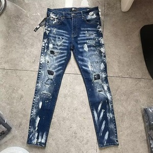 Jean ample vintage en denim brut japonais selvedge, coupe droite oversize, jambe large, style bootcut, pour homme, conçu sur mesure - Product Image 1