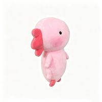 Peluche Axolotl Personnalisée OEM, Jouet en Peluche Doux d'Animal Marin, Fabricant Direct d'Usine à Faible MOQ pour Cadeau Promotionnel