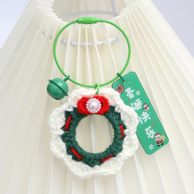 Boucle métallique pour couronne de Noël