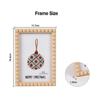 Cadre photo mural moderne avec logo personnalisé, haut de gamme, doux, 10x15 cm, cadre photo en plastique durable