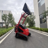 Caricatore Cingolato Compatto CE EPA per Spedizioni in Blocco con Spazzatrice e Pinza per Legname, Ideale per Raccolta Agricola e Costruzione di Parchi
