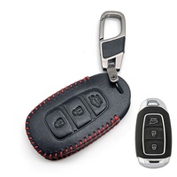 Porte-clés de voiture pour Hyundai Santa I30 IX35 Encino Kona Solaris Accent Fe Azera Grandeur Elantra Porte-clés Accessoires
