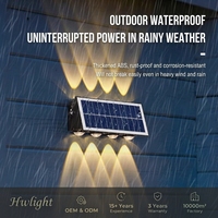 Applique Murale Solaire Extérieure Étanche à LED pour Marches, Rechargeable, pour Jardin, IP65, Personnalisable OEM, Qualité Contrôlée