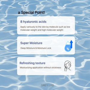 8 axit hyaluronic dưỡng ẩm huyết thanh Ampoule cho Hàn Quốc chăm sóc da mặt hydrat hóa da Plumping chiết xuất tự nhiên - Product Image 3