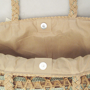 Tự Nhiên <span class=keywords><strong>Cutout</strong></span> Thiết Kế Vai Lớn Túi Tote Túi Giấy Rơm Túi Bãi Biển Mua Sắm Kỳ Nghỉ Bãi Biển Túi Xách - Product Image 6