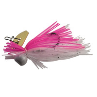 Mycena 10G Edelstahl Lebendköder-Spinner mit großer Klinge, Jig Dancer, Buzzbait, Wobbler, Chatterbait für Barsch