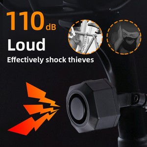 Jin Xirui <span class=keywords><strong>Alarm</strong></span> Anti Maling dengan Remote Control untuk Rumah, Pengisian Daya USB, <span class=keywords><strong>Alarm</strong></span> Getar - Product Image 4