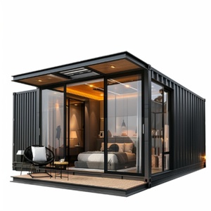 Prix de gros Maison mobile conteneur modulaire extensible 3 chambres 40 pieds avec kit de montage - Product Image 2