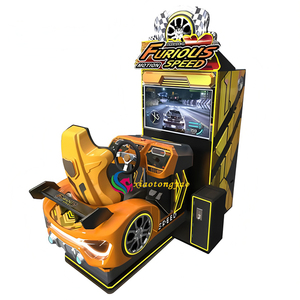 Simulateur de jeu d'arcade à écran de 55 pouces, jeu de course automobile pour 1 à 2 joueurs, machine de jeu pour centres d'amusement, vente flash - Product Image 4