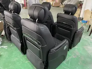Asientos de coche de lujo con mesa inteligente para vito w447 sprinter van v class, nuevos - Product Image 3