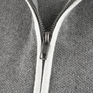 Printemps et automne mode <span class=keywords><strong>garçon</strong></span> couleur unie fermeture éclair simple cardigan <span class=keywords><strong>pull</strong></span> respirant - Product Image 5