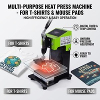 Presse à chaud double plaque pour T-shirts, mini presse à chaud pour casquettes et gobelets au Pakistan