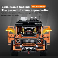 Guly Nouveau 10642 2025 MOC SUV urbain télécommandé, voiture à assembler en briques, jouets modèles pour garçons, cadeau d’anniversaire pour enfants, ensemble de 3914 pièces de blocs de construction